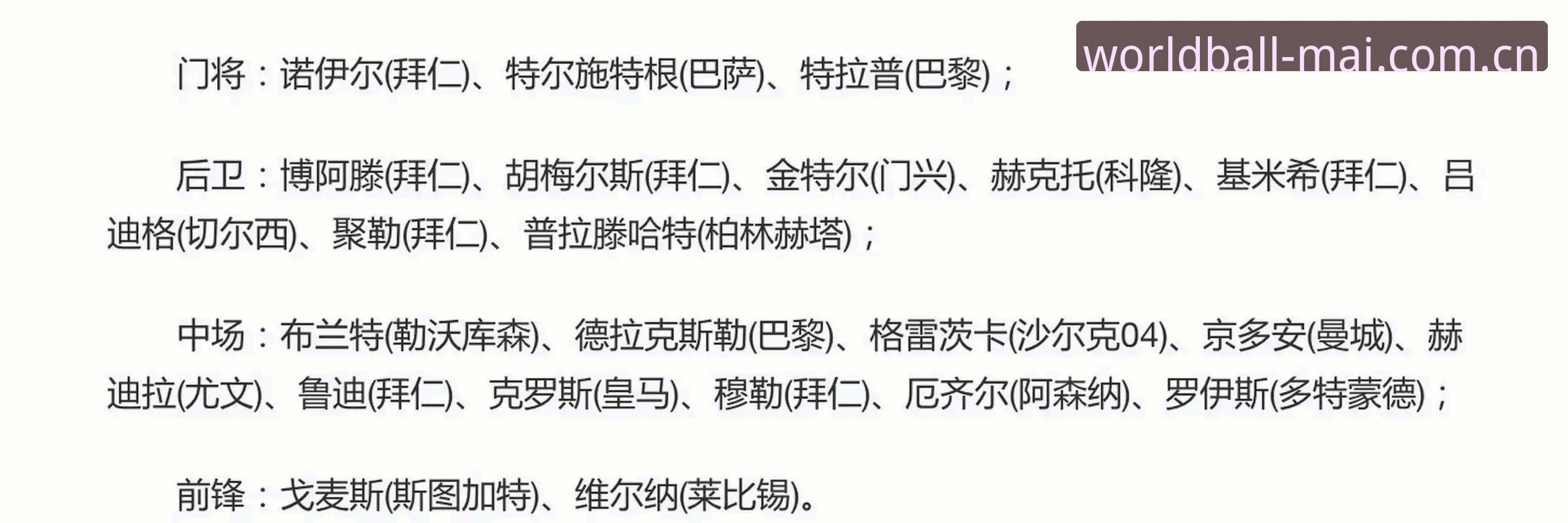 德国队26人世界杯名单深度评测：40岁诺伊尔回归与18岁新星共舞，平台体验全面分析